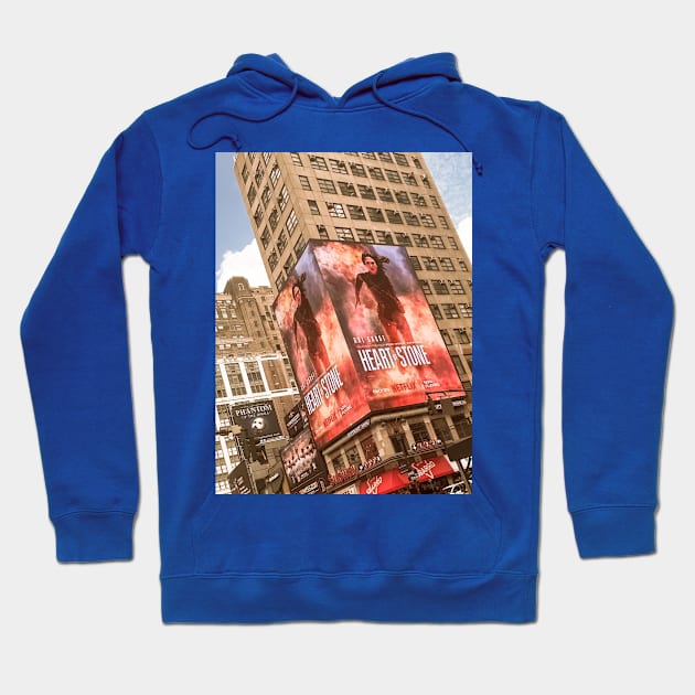 Manhattan Skyscraper New York City Hoodie by eleonoraingrid